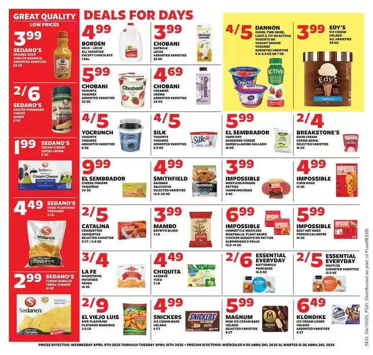 Weekly ad Sedano's weekly ad from April 9 to April 15 2025 - Page 5