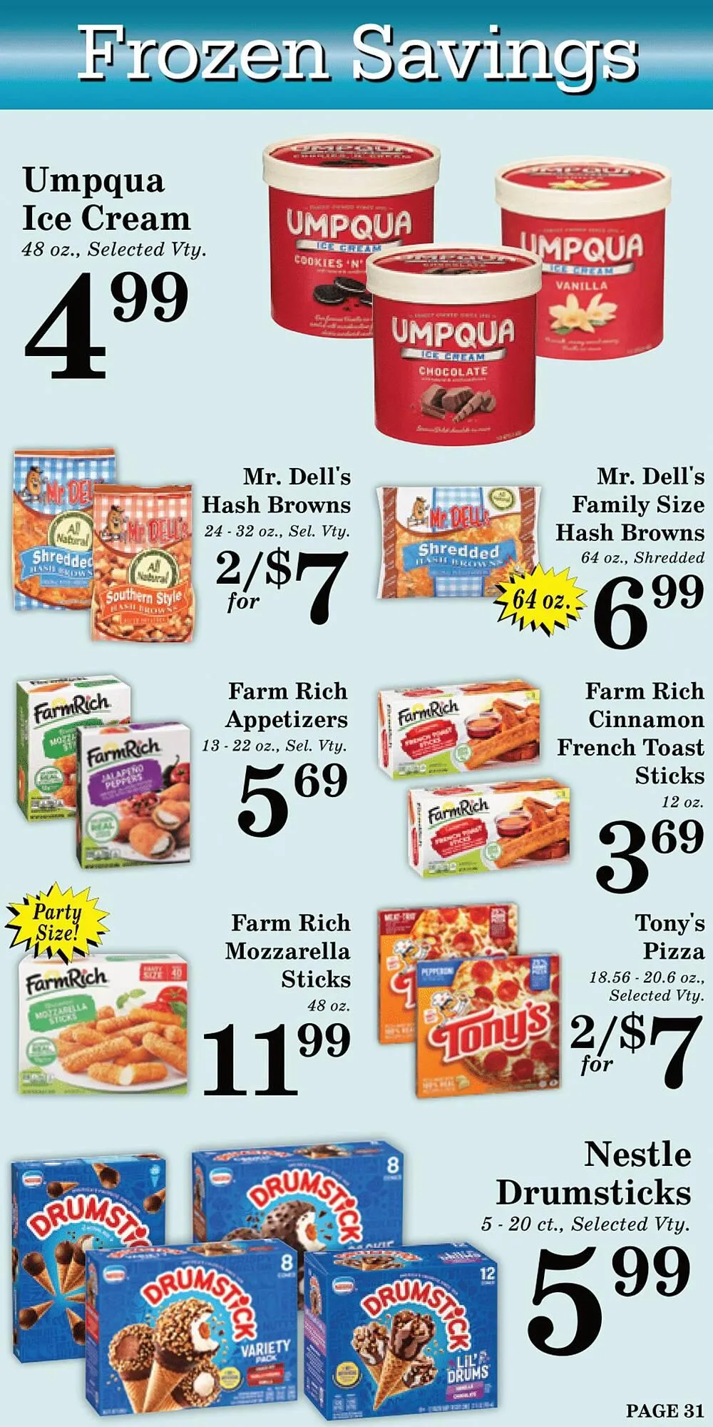 Weekly ad Harvest Foods weekly ad from December 31 to February 3 2026 - Page 32