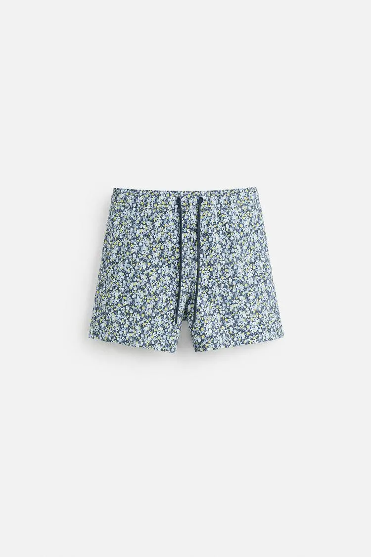 REGULAR FLORAL PRINT SWIMSUIT