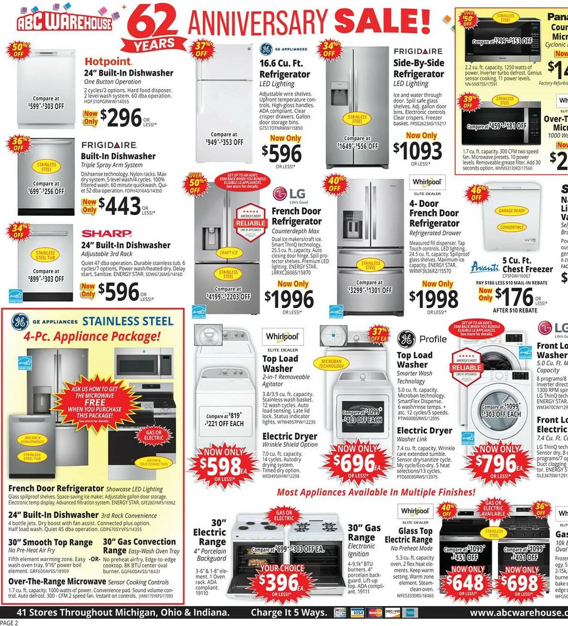Weekly ad ABC Warehouse Weekly Ad from August 10 to August 16 2025 - Page 2