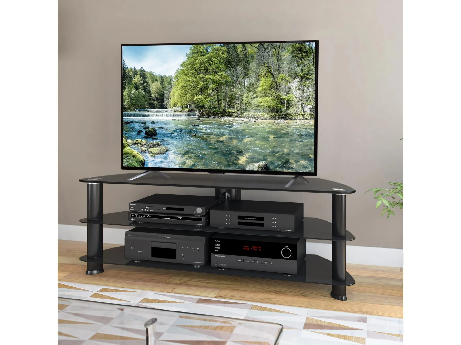 Laguna 55" Corner TV Stand