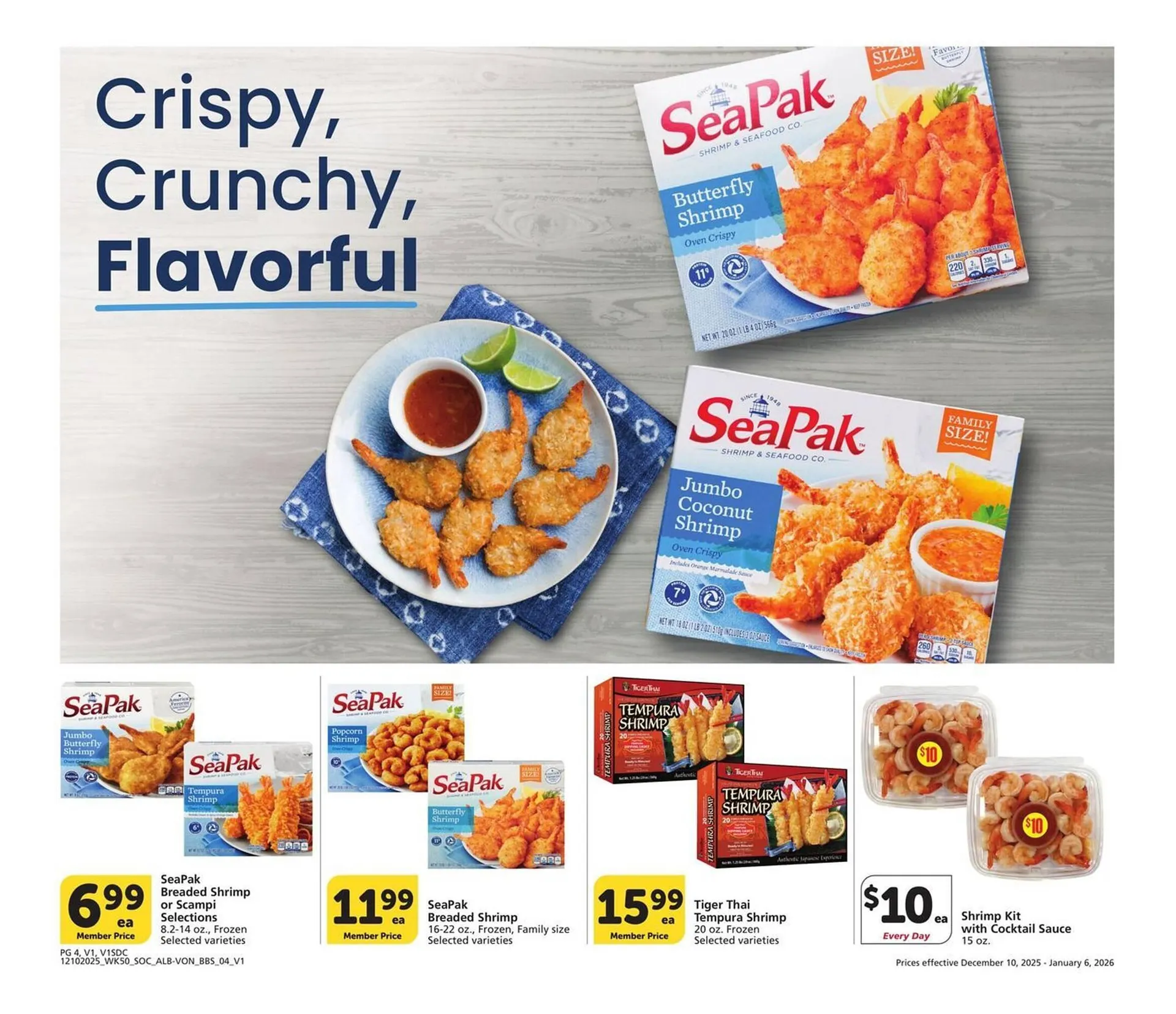 Weekly promotion Albertsons weekly ad spanning from December 10 to January 6 2026 - Page 4 for Catalogue 365