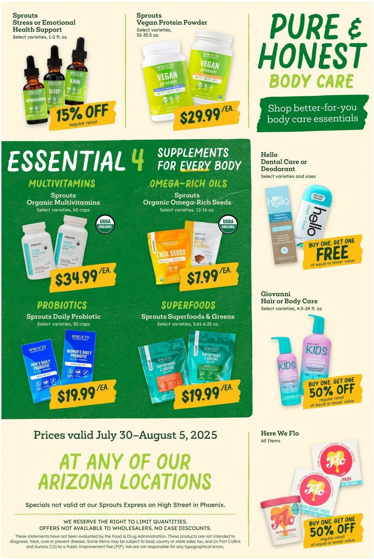 Weekly ad Sprouts Current weekly ad from July 30 to August 5 2025 - Page 10
