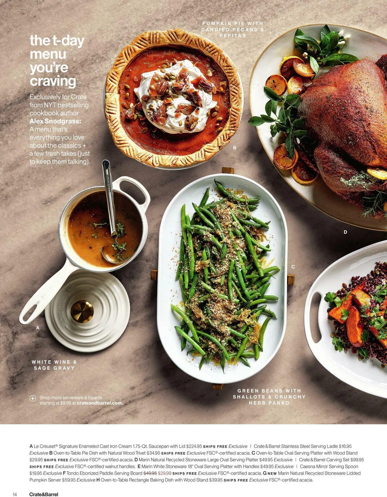 Weekly ad Crate & Barrel from November 4 to January 1 2025 - Page 14