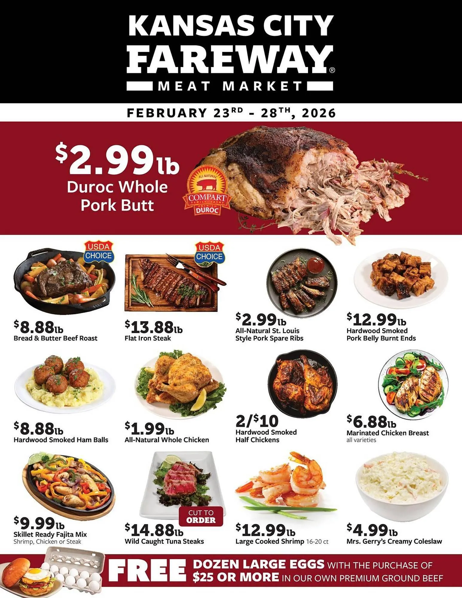 Weekly ad Fareway weekly ad from February 23 to February 28 2026 - Page 1
