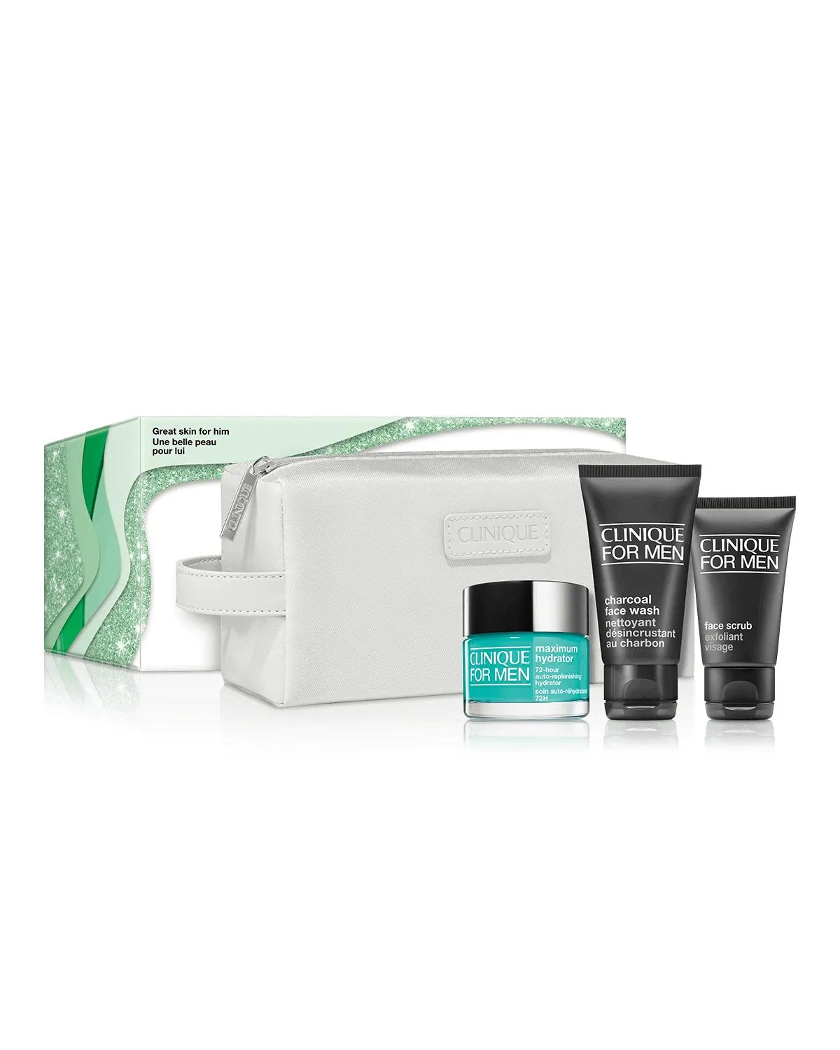 Set de Tratamiento Clinique Great Skin For Him