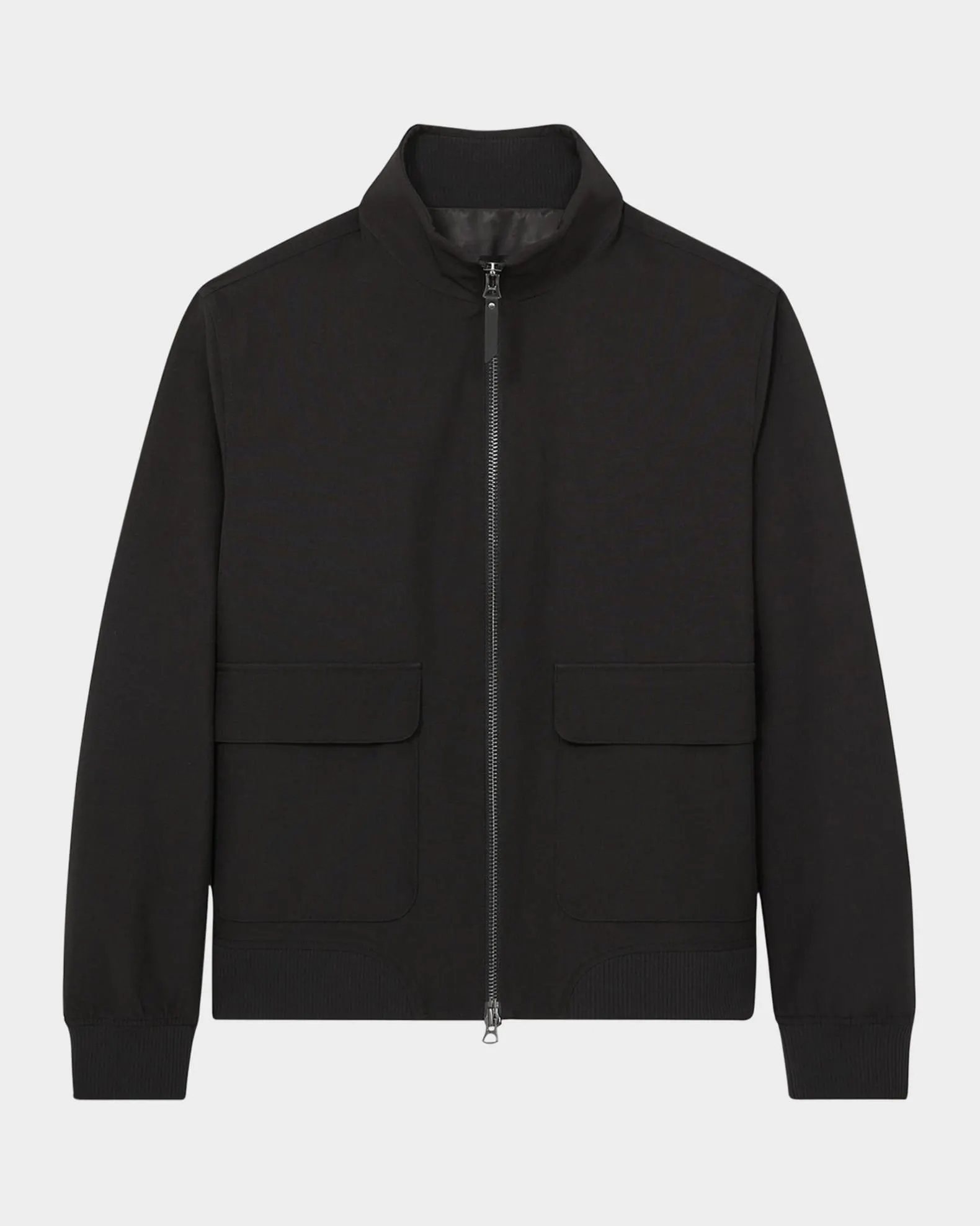 Men's Funnel-Neck Zip Jacket