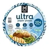 Member's Mark Ultra Dinner Paper Plates, 10", 204 ct.