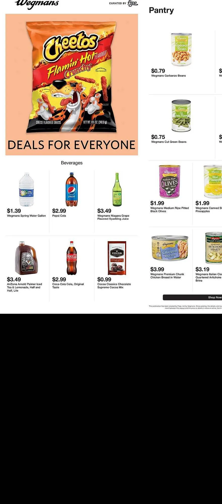 Weekly ad Wegmans flyer from January 6 to January 19 2026 - Page 1