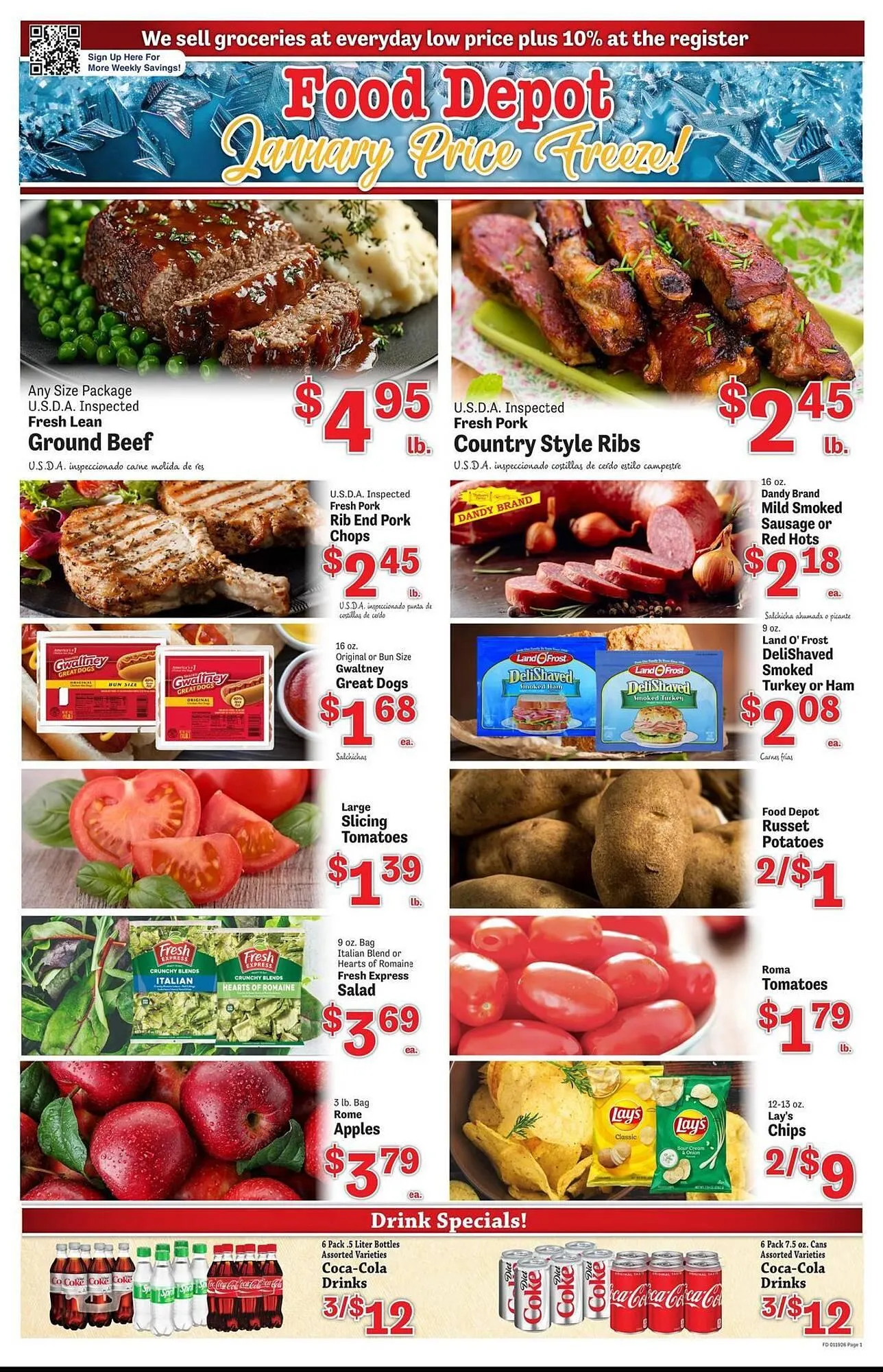 Food Depot weekly ad - 1
