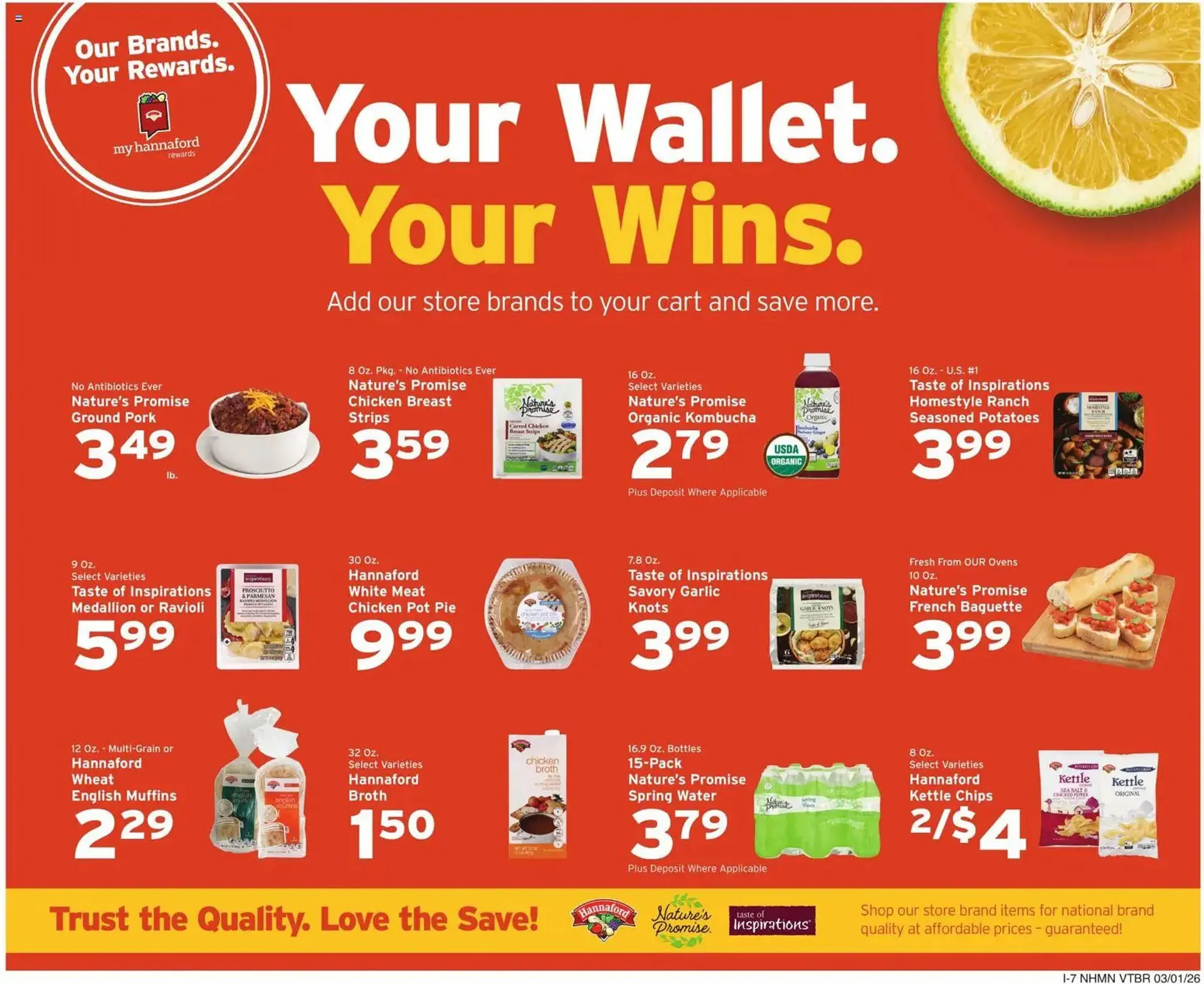 Weekly ad Hannaford flyer from March 1 to March 8 2026 - Page 15