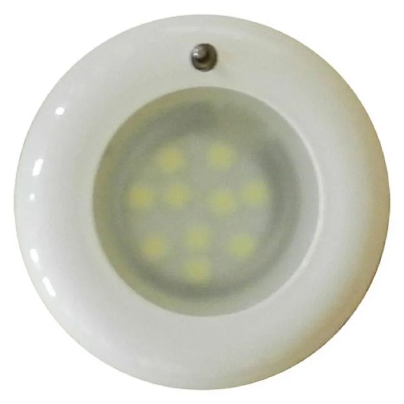 FriLight 8777 Nova S 12 Volt LED Recess Ceiling Light with Toggle Switch