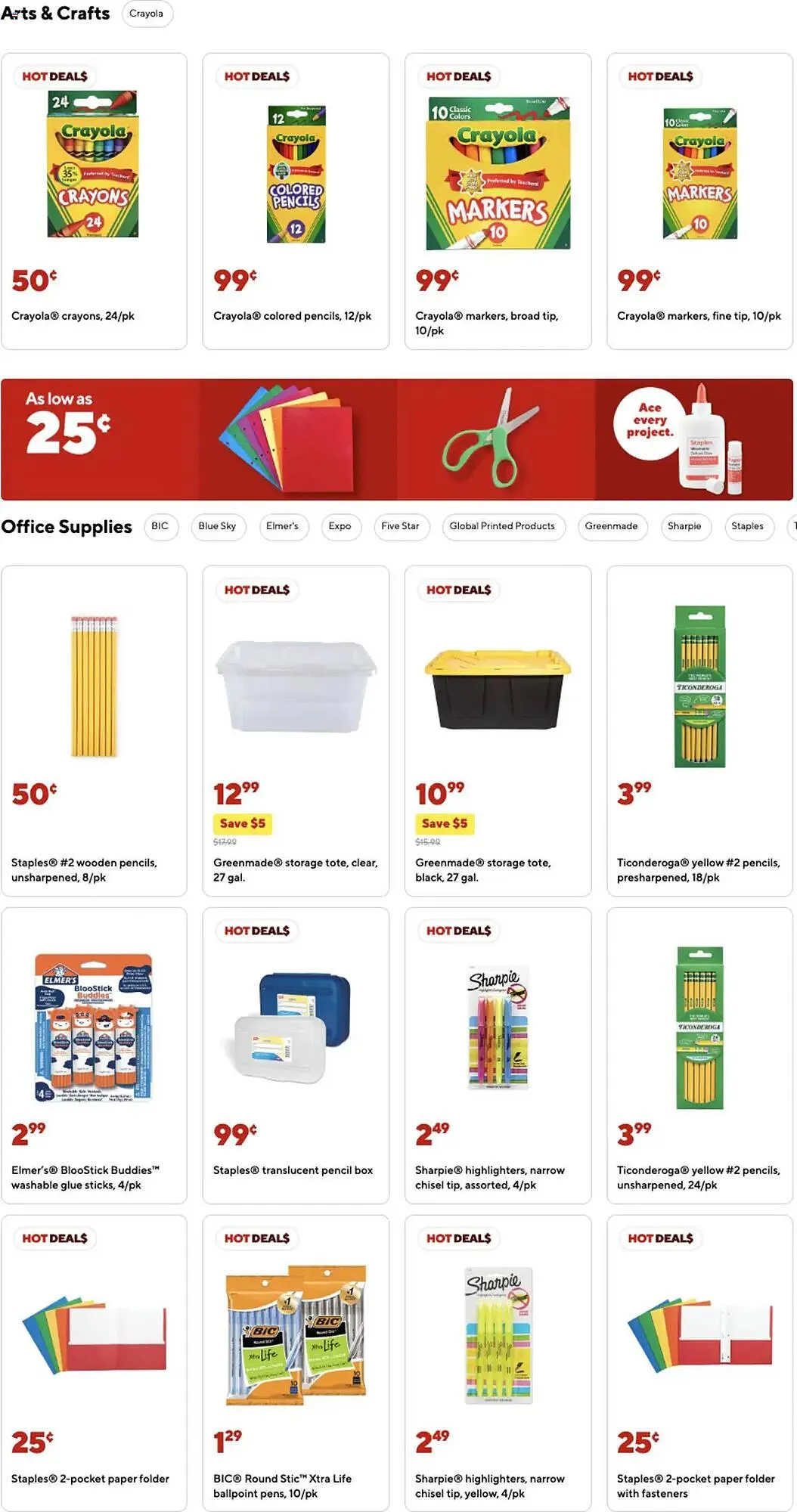 Weekly ad Staples Weekly Ad from July 6 to July 13 2025 - Page 3