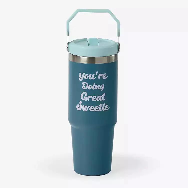 Doing Great Sweetie Top Handle 30 oz Tumbler