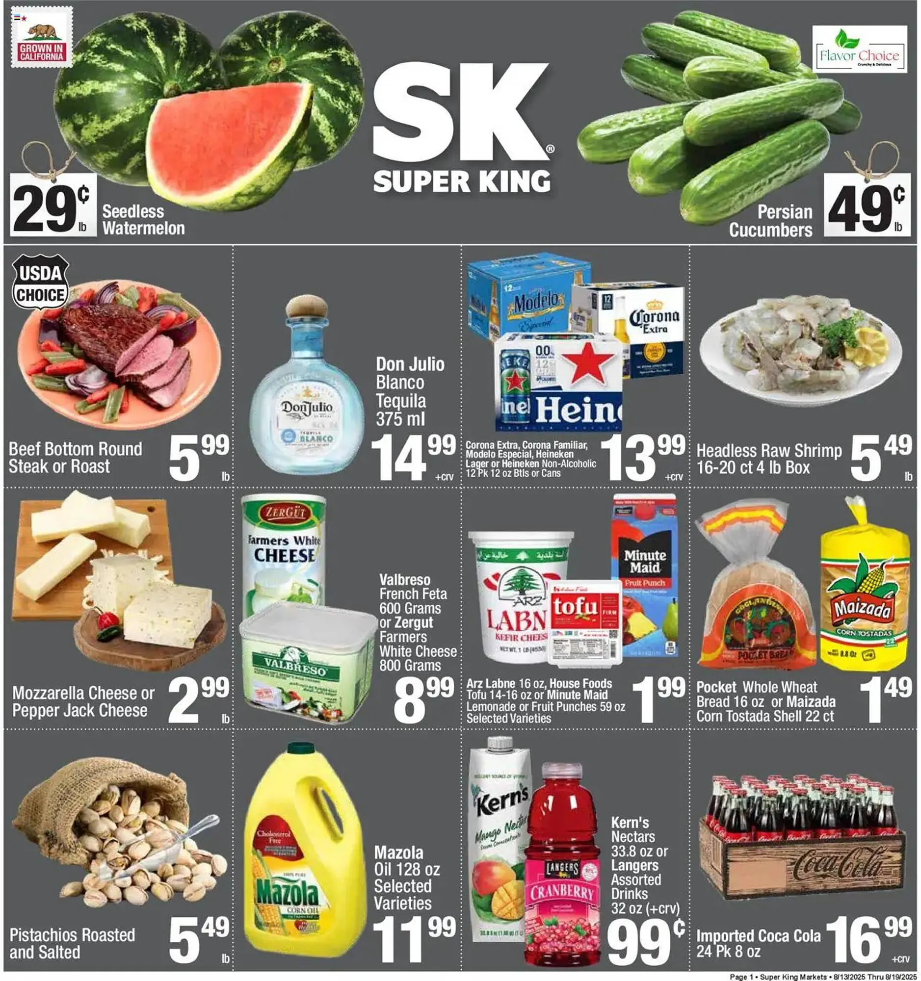 Super King Markets Weekly Ad - 1