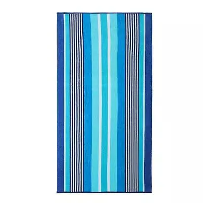 The Big One® Reversible Striped Beach Towel
