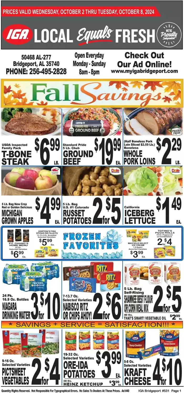 Weekly ad Exclusive deals and bargains from October 2 to October 8 2024 - Page 1
