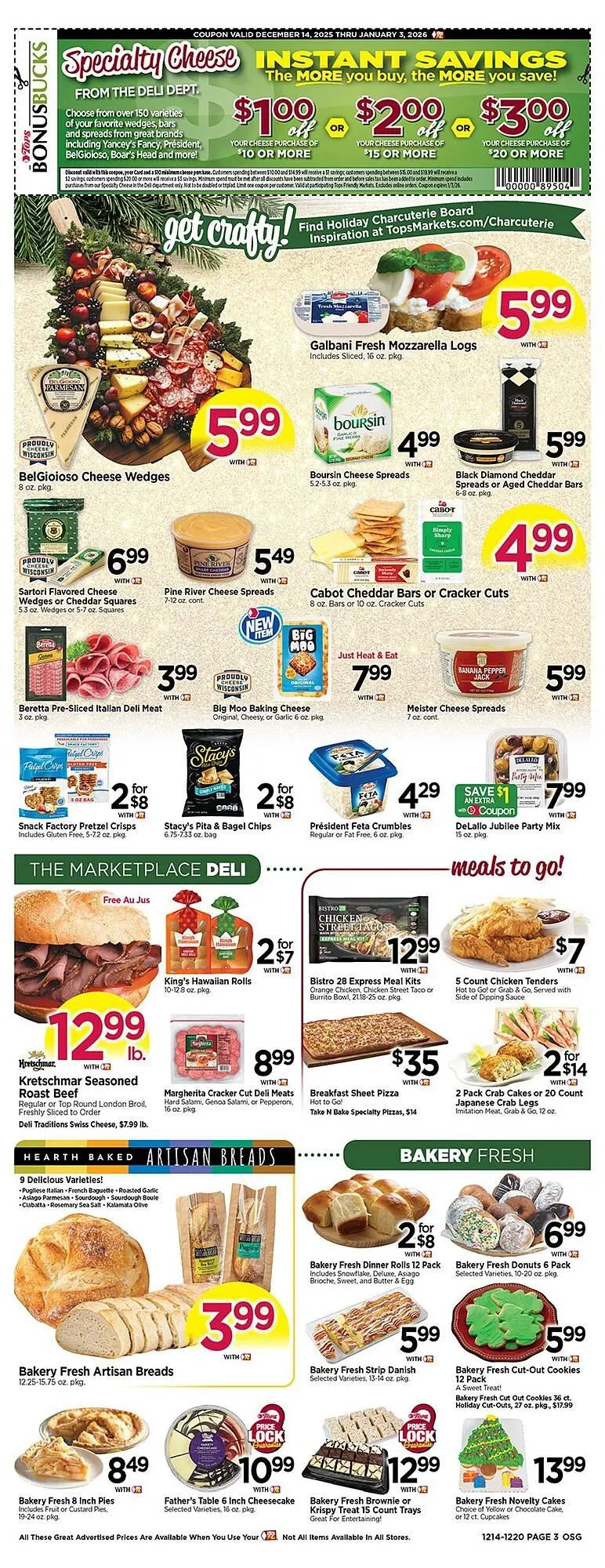 Weekly ad Tops weekly ad from December 14 to December 20 2025 - Page 3
