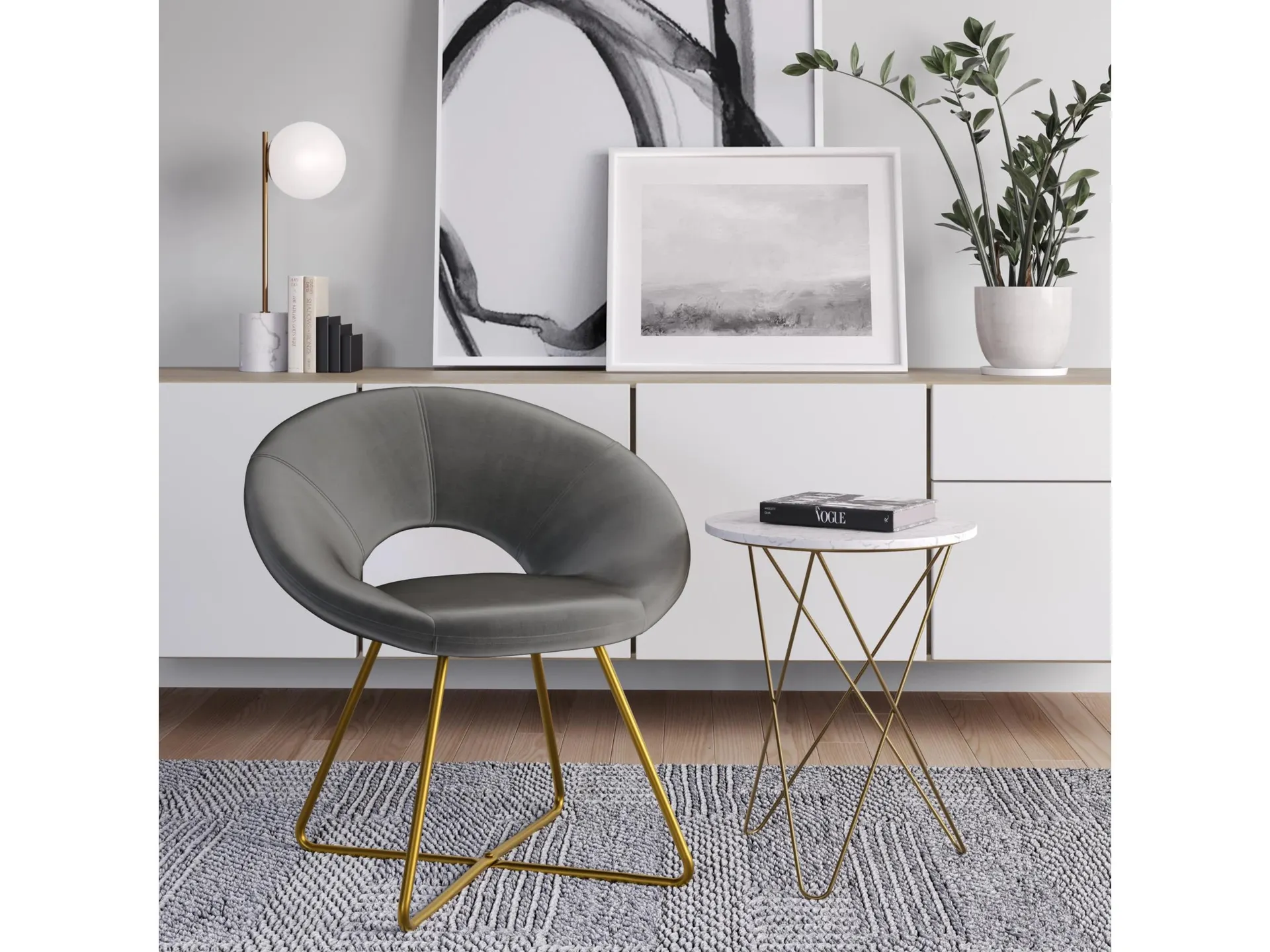 Simpli Home Barrett Accent Chair