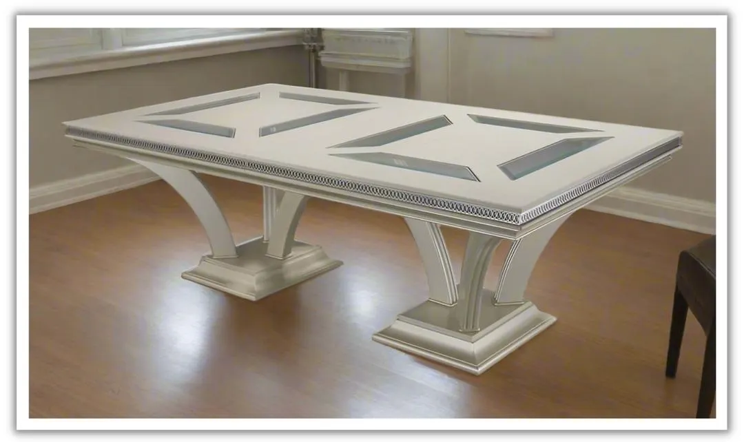 AICO SWANK RECTANGLE DINING TABLE