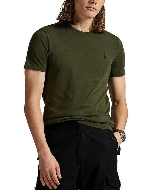 Custom Slim Fit Jersey Crewneck Short Sleeve T-Shirt