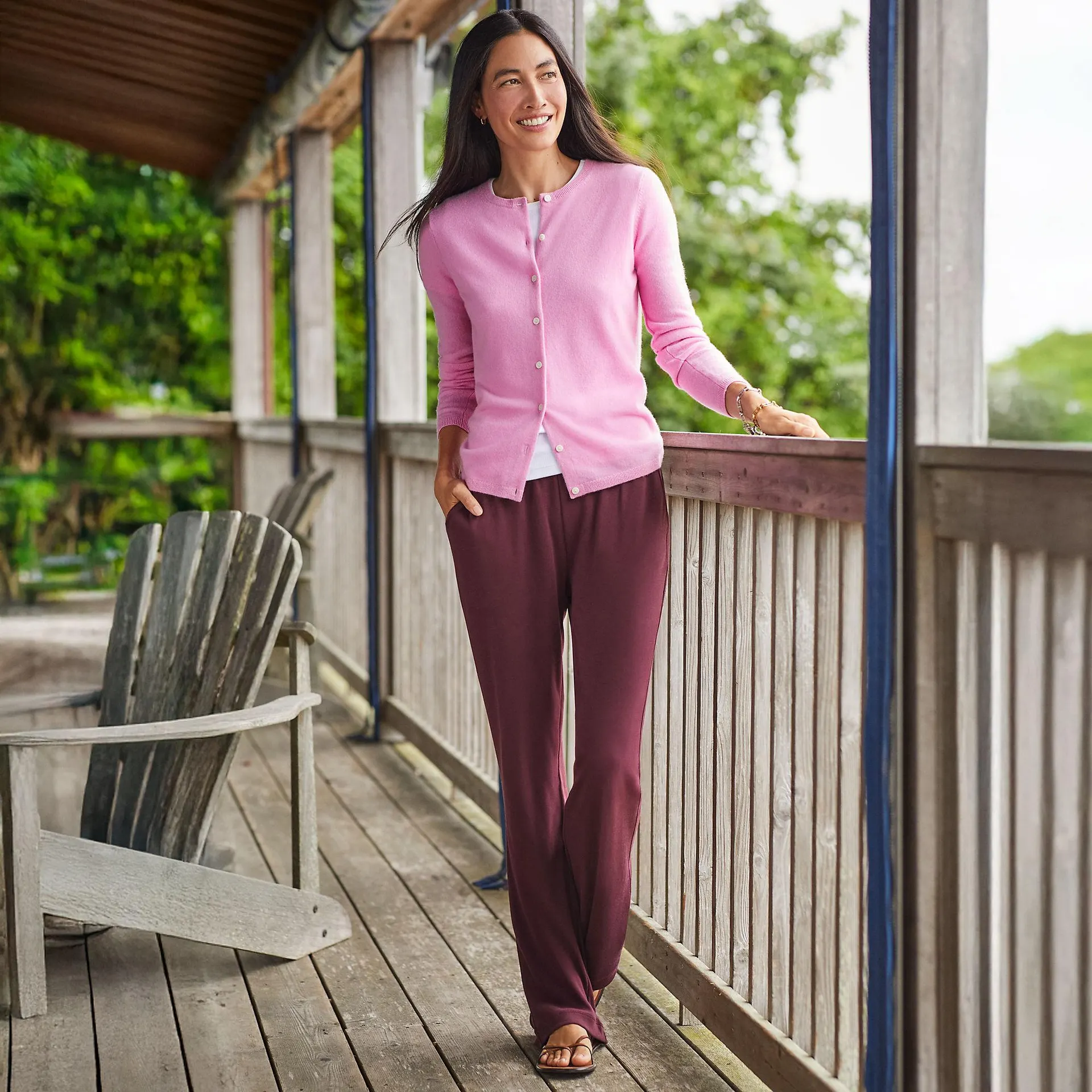 Sport Knit High Rise Pants