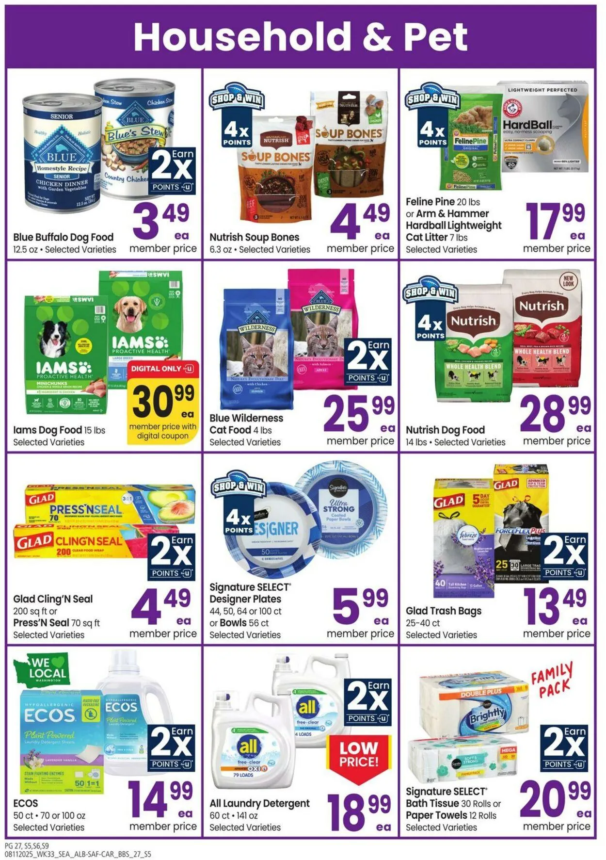 Weekly ad Carrs from August 11 to September 7 2025 - Page 27