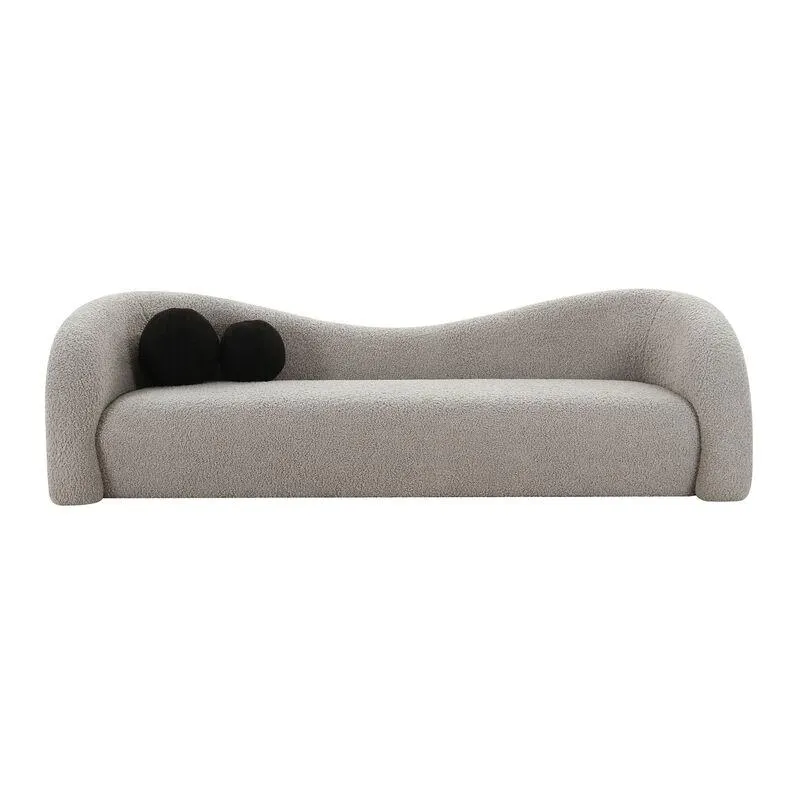 Leonie Faux Shearling Sofa