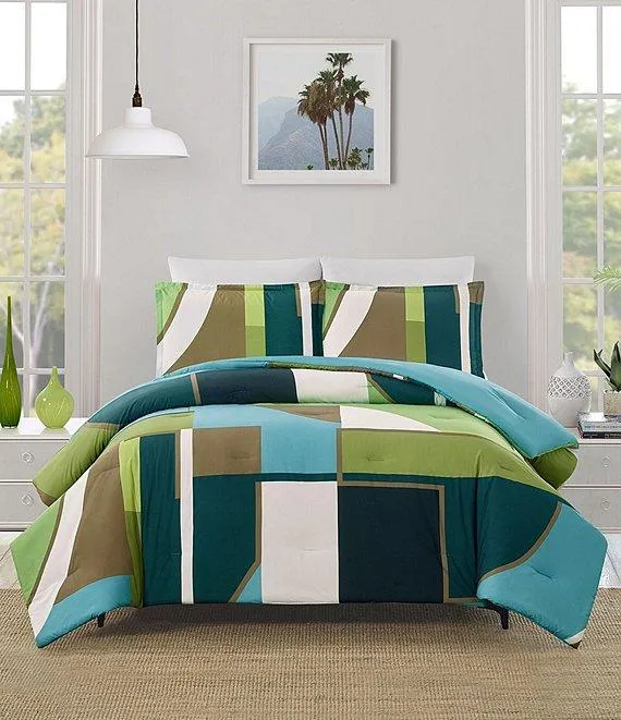 Geo Printed Comforter Mini Set