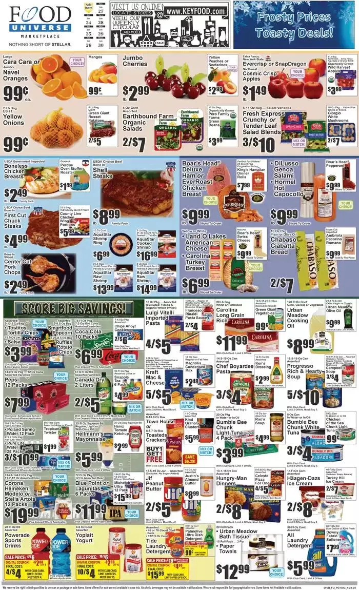 Weekly ad Discover attractive offers from January 24 to January 30 2025 - Page 1