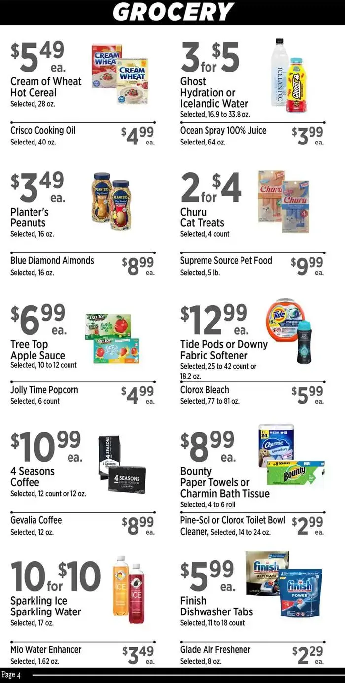 Weekly ad Yoke's Fresh Market Monthly Savings Guide from February 26 to March 25 2025 - Page 4