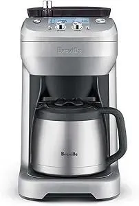 Breville BDC650BSS Grind Control Coffee Maker With Grinder, Brushed Stainless Steel, Thermal Carafe