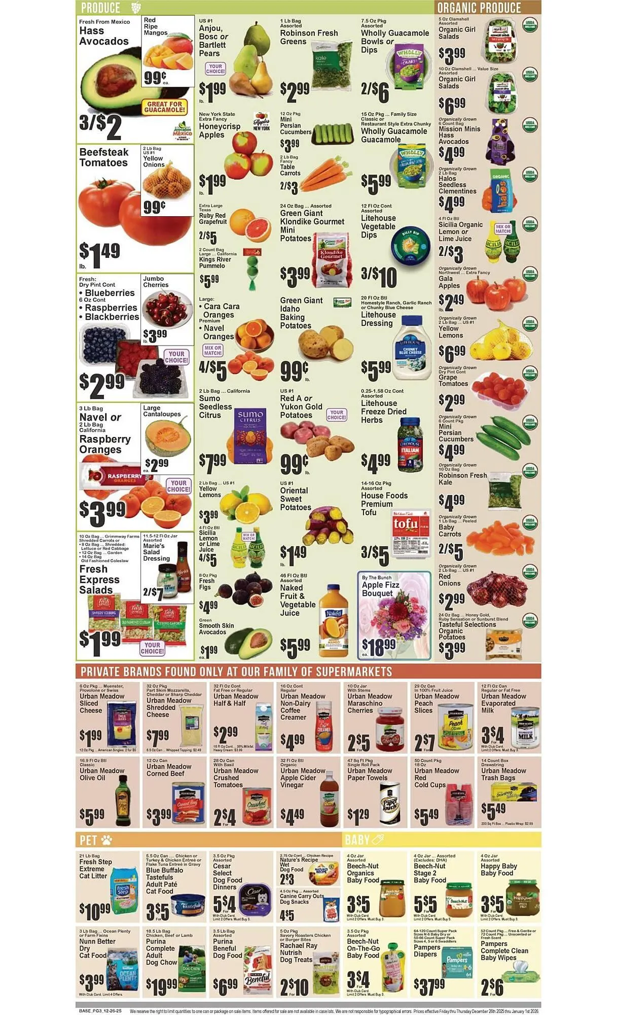 Weekly ad Food Universe circular from December 26 to January 1 2026 - Page 4