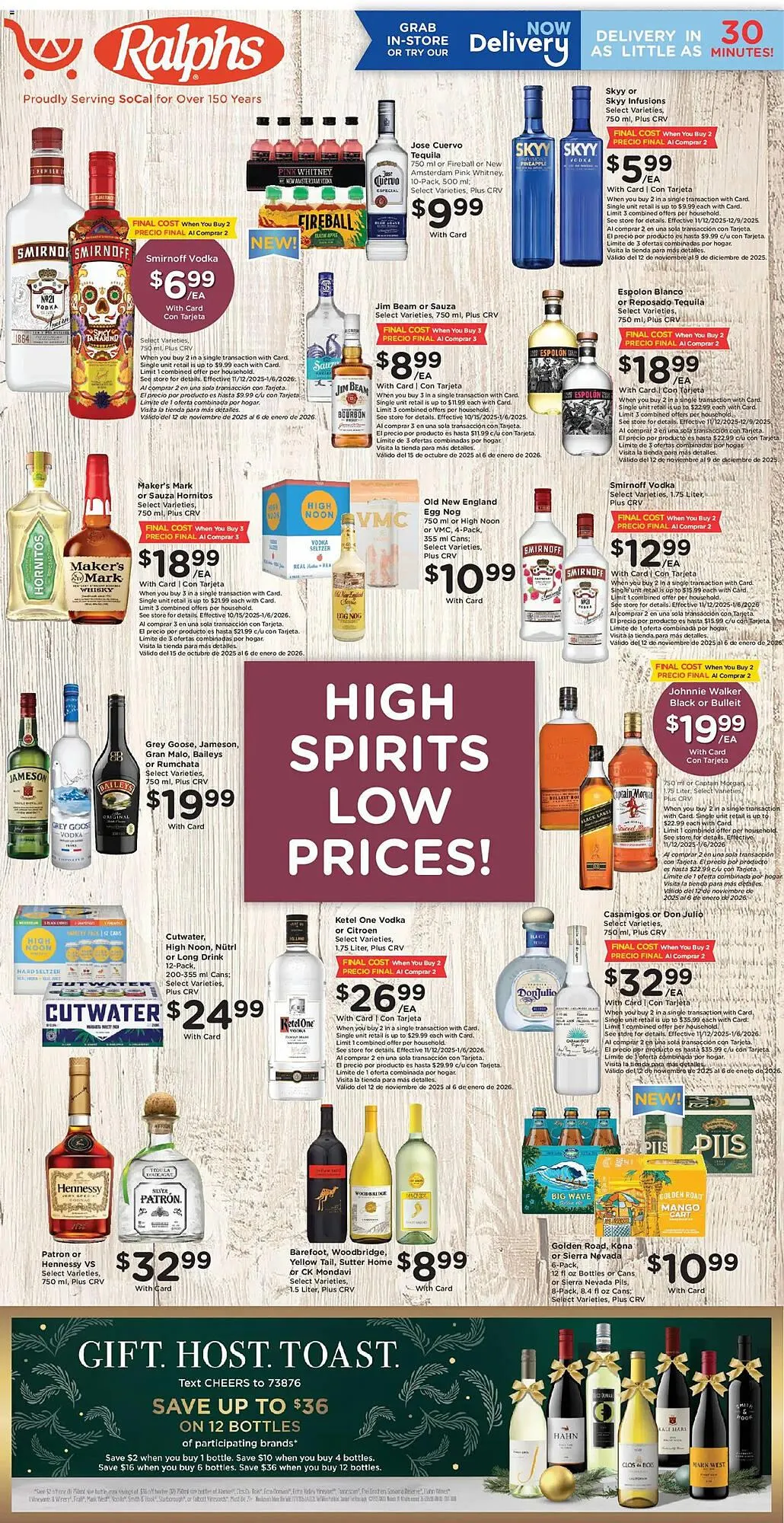 Weekly ad Ralphs weekly ad from November 12 to November 18 2025 - Page 1