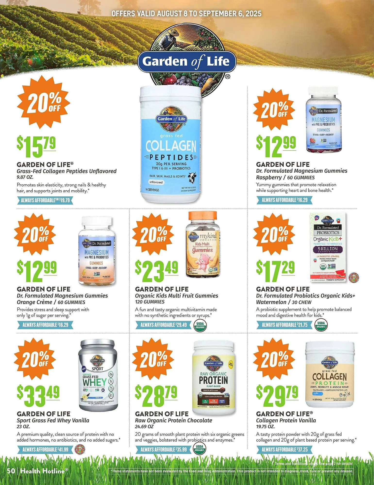 Weekly ad Natural Grocers ad from August 8 to September 6 2025 - Page 50
