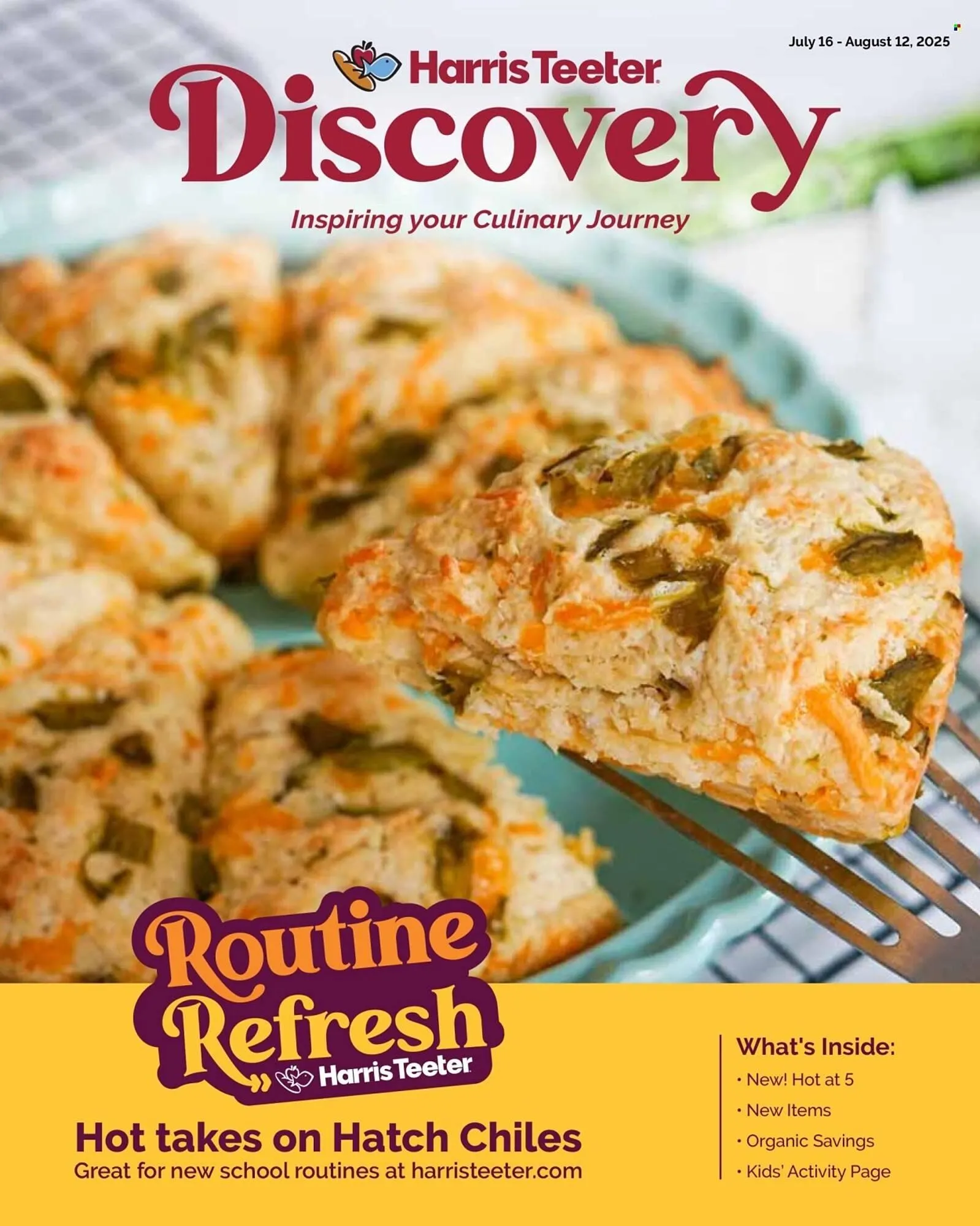 Catálogo de Harris Teeter Weekly Ad 16 de julio al 12 de agosto 2025 - Página 1