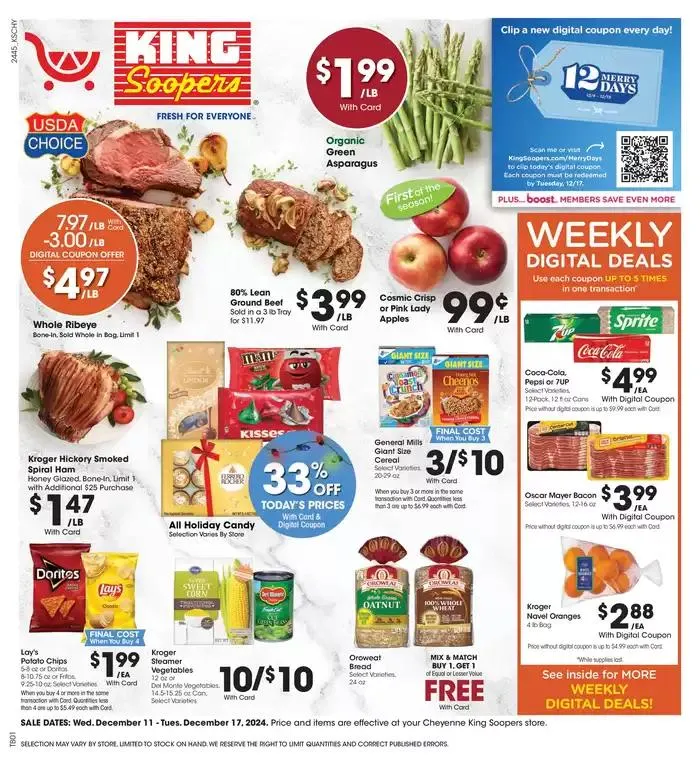 Weekly ad Current special promotions from December 11 to December 17 2024 - Page 1