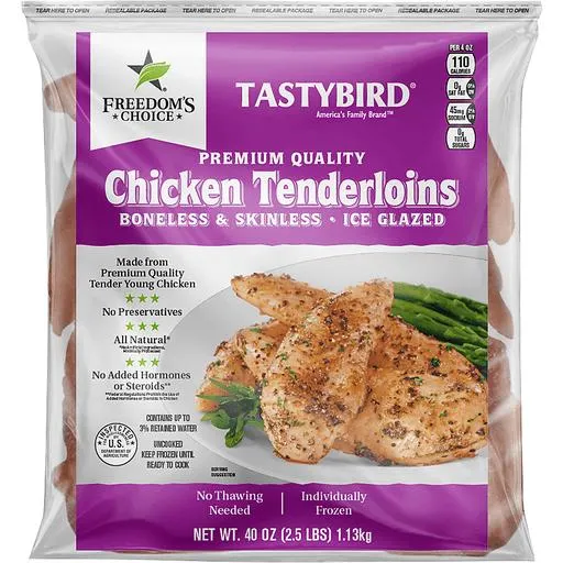 Freedom's Choice Chicken Tenderloins 2.5 lbs