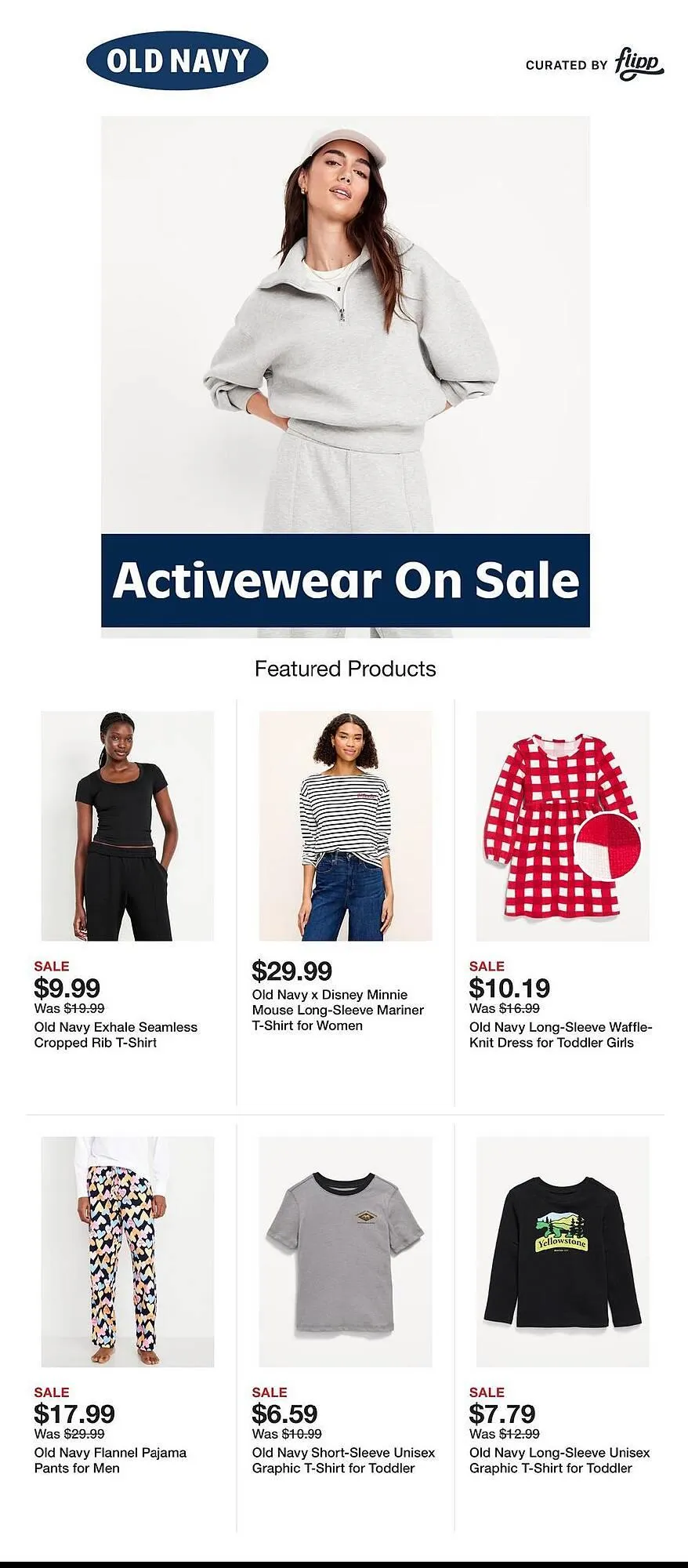 Weekly ad Old Navy weekly ad from December 8 to December 14 2025 - Page 1