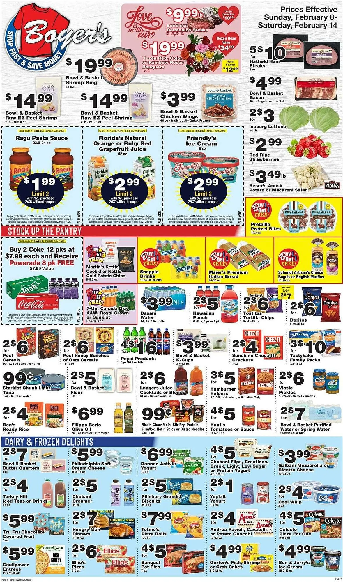 Boyers Food Markets weekly ad - 1
