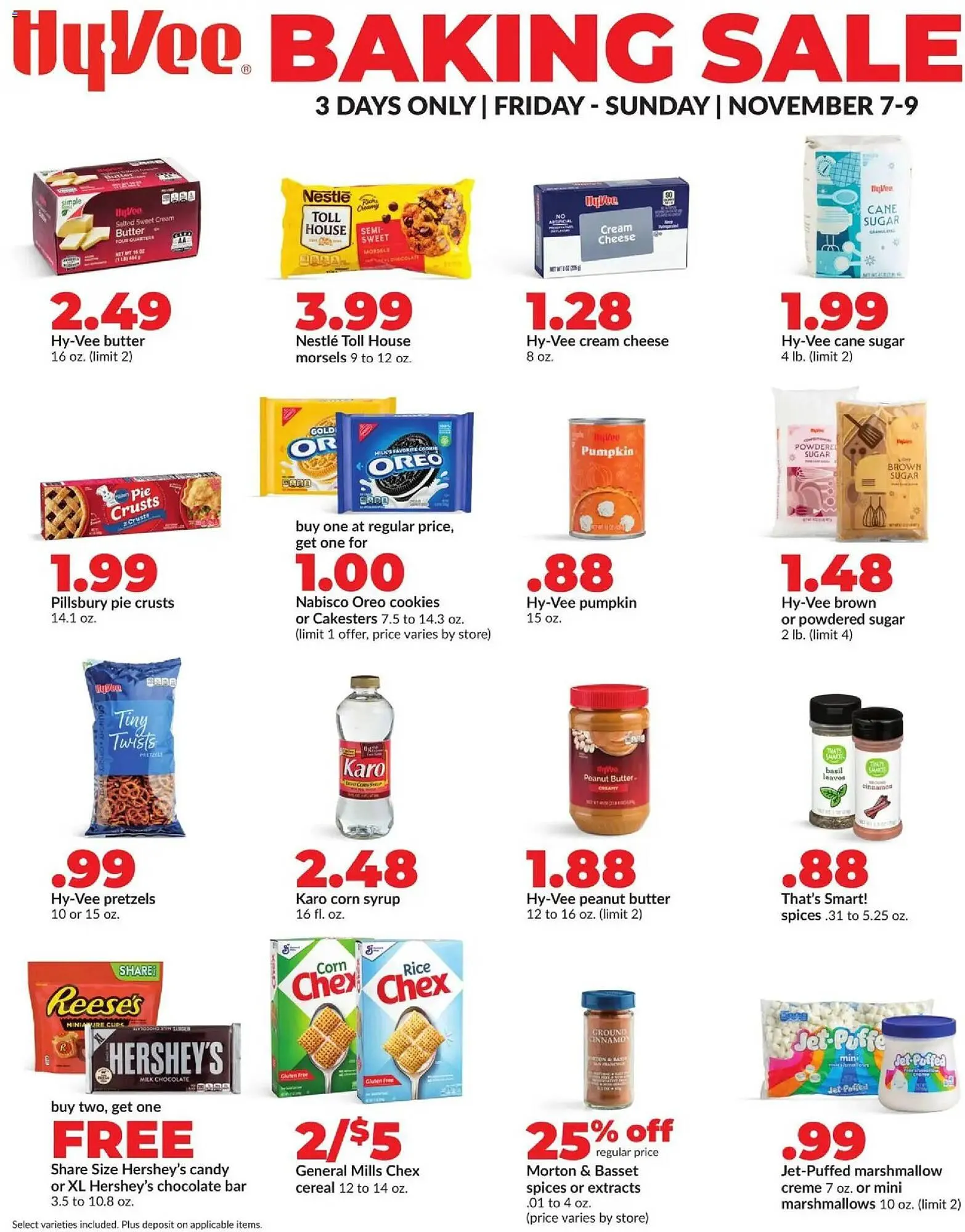 Weekly ad Hy-Vee weekly ad from November 7 to November 9 2025 - Page 1