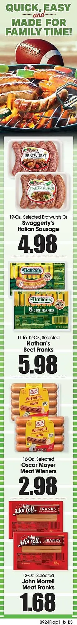 Weekly promotion Food King weekly ad spanning from September 24 to September 30 2025 - Page 5 for Catalogue 365