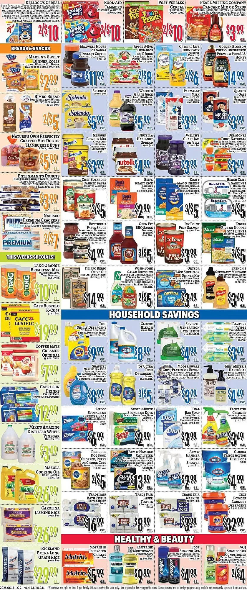 Weekly ad Trade Fair Supermarket Weekly Ad from June 13 to June 19 2025 - Page 2