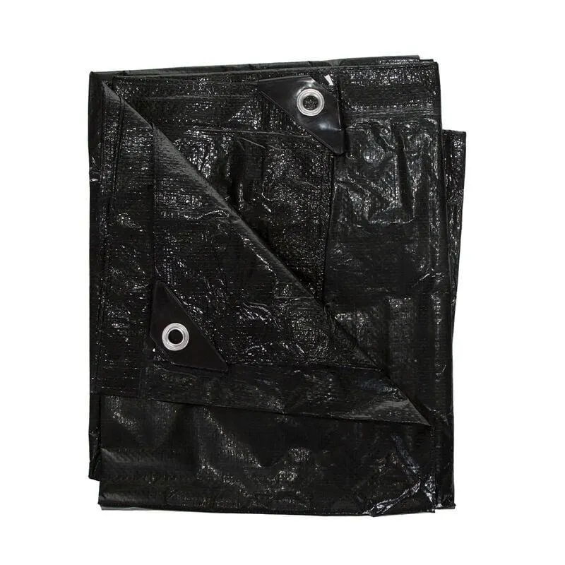 Stansport Medium-Duty Rip-Stop Tarp, 20' x 30', Dark Green