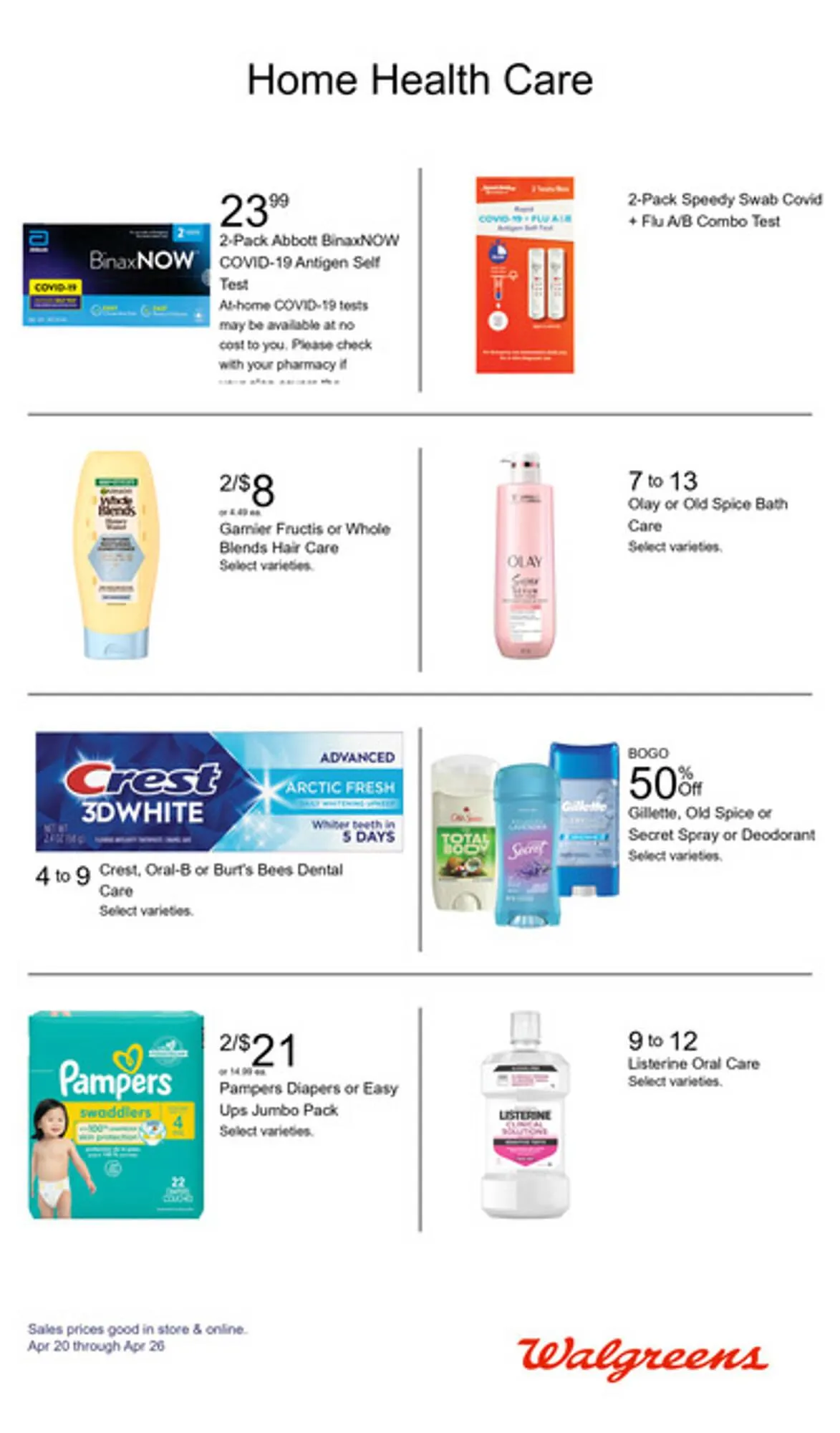 Weekly ad Walgreens Weekly Ad from April 20 to April 26 2025 - Page 12