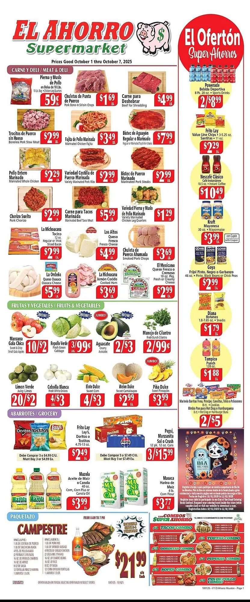 El Ahorro weekly ad - 1