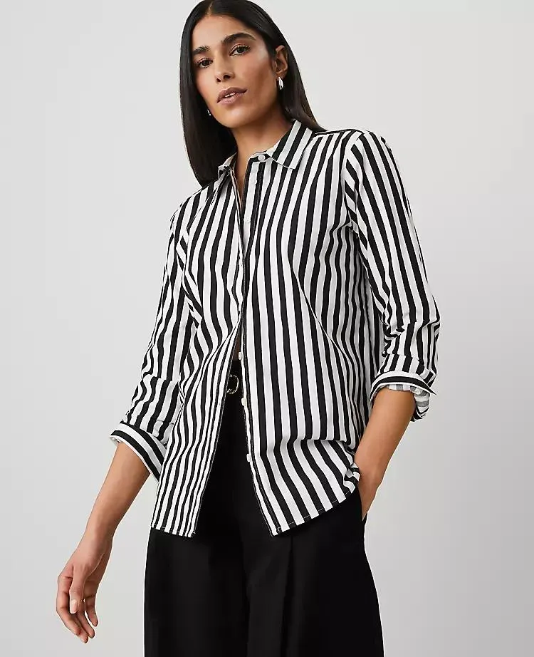 Striped Relaxed Perfect Shirt