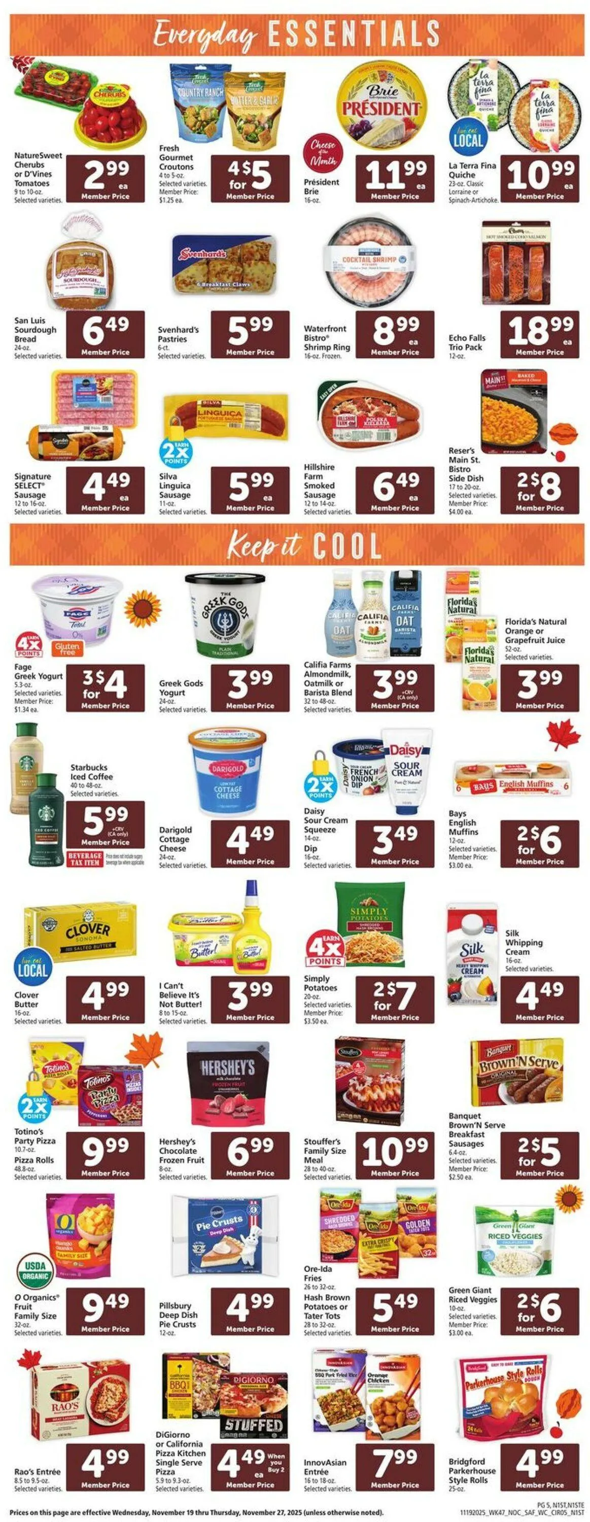 Weekly ad Safeway Current weekly ad from November 19 to November 27 2025 - Page 7
