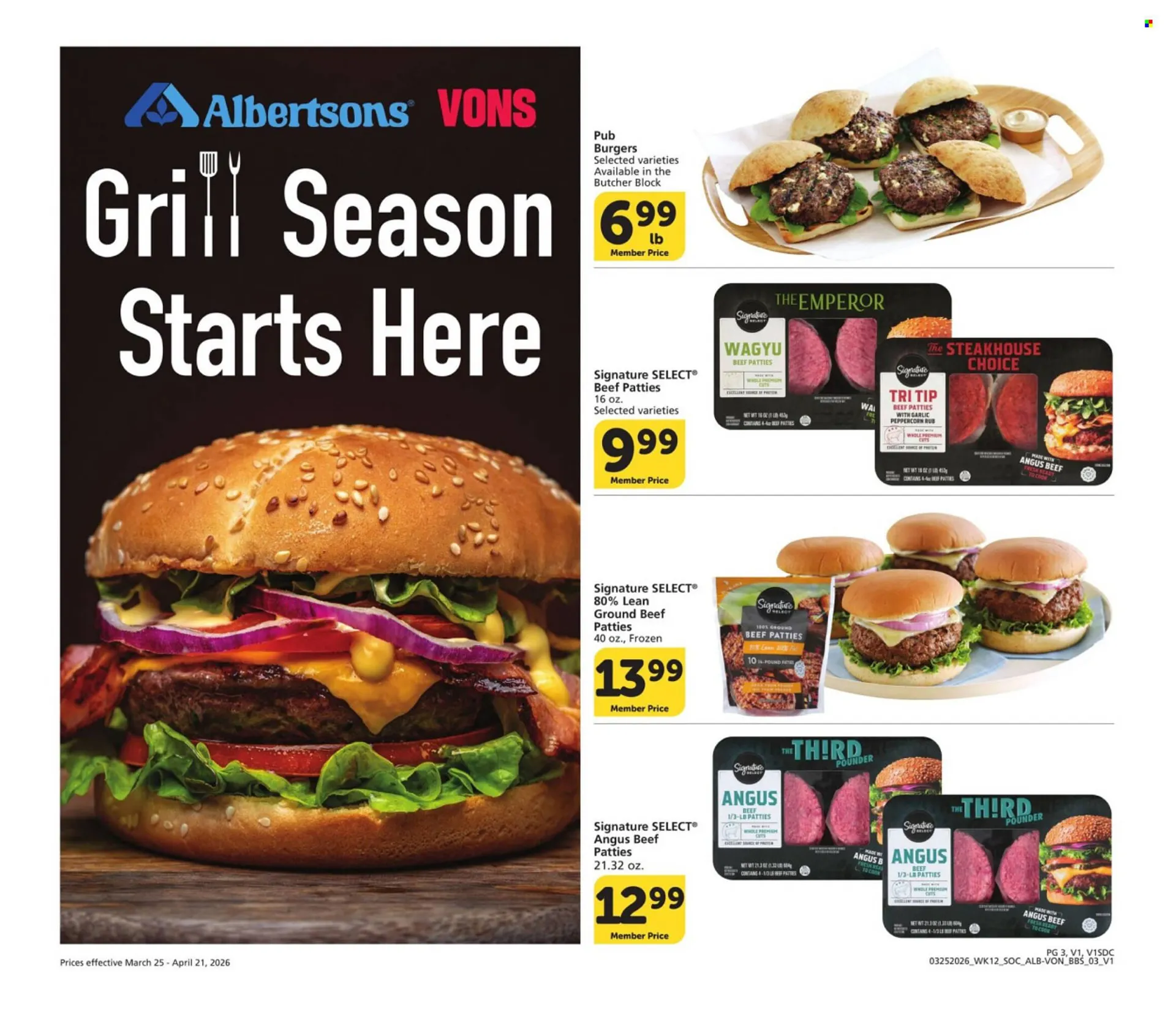 Weekly ad Albertsons weekly ad from March 25 to April 21 2026 - Page 3