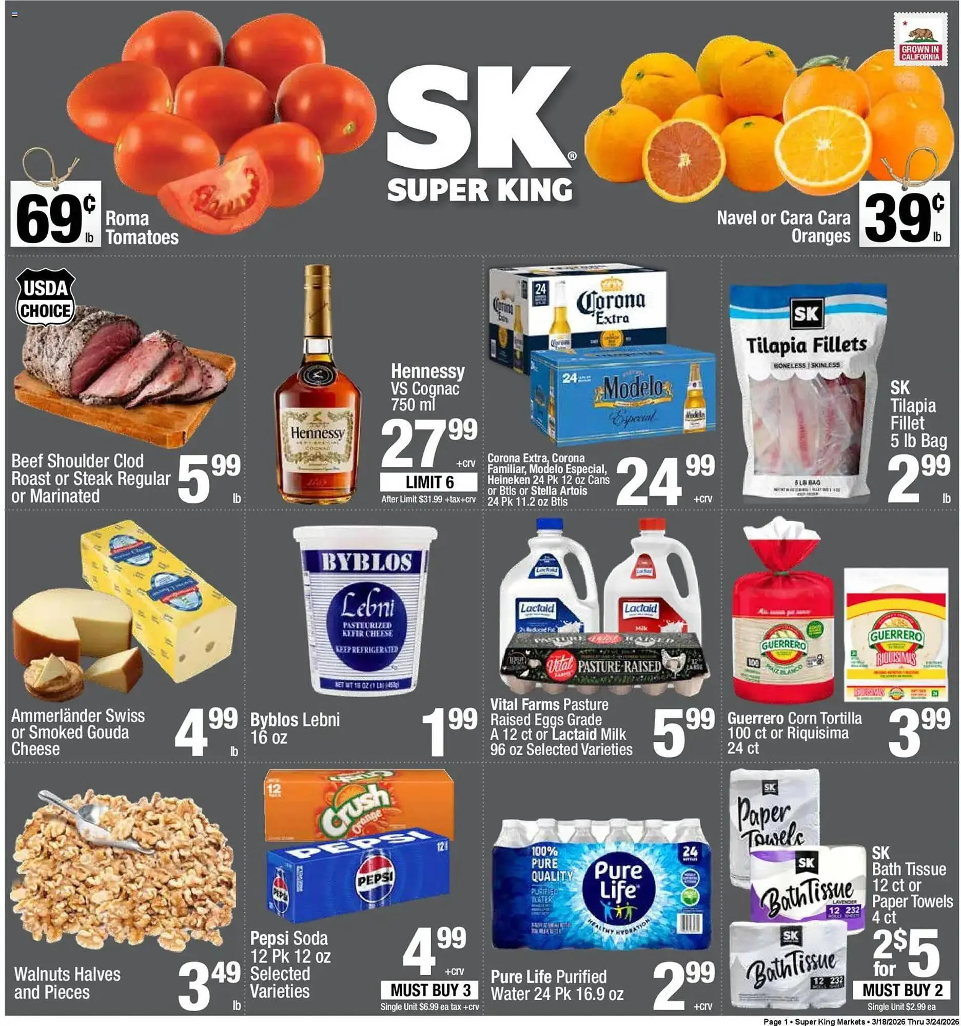 Super King Markets weekly ad - 1